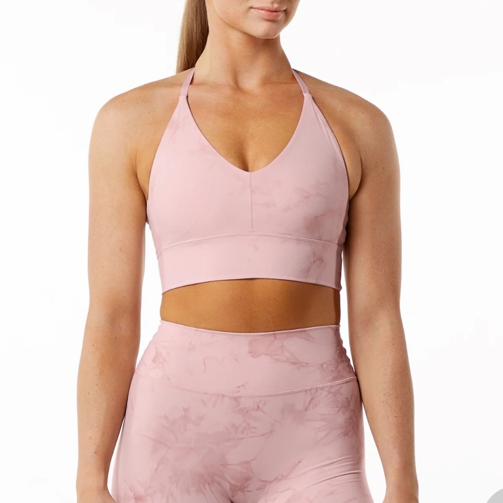 Alphalete Alphalux Wonder Bra size Large Blossom